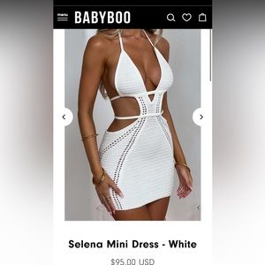 Selena Mini Dress - White